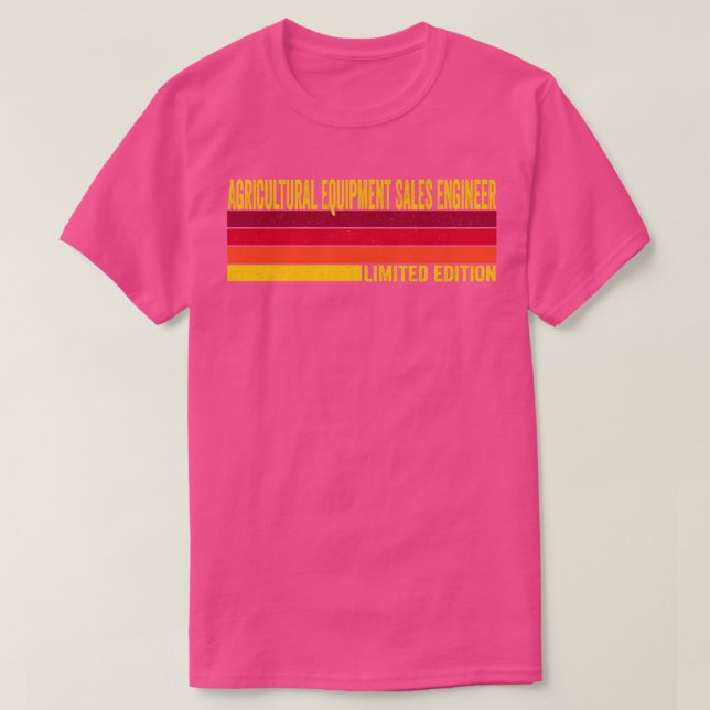 T-shirt Ingénieur de vente d'équipement agricole (Design devant)