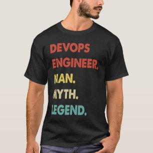 T-shirt Ingénieur Devops Homme Mythe Légende 1
