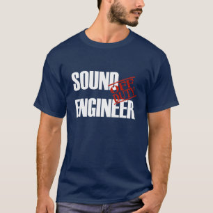 T-SHIRT INGÉNIEUR DU SON QUI N'EST PAS DE SERVICE
