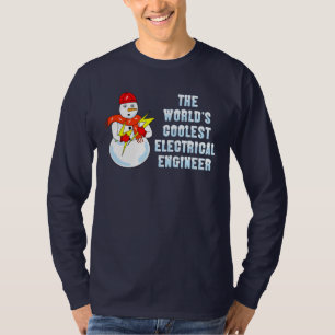 T-shirt Ingénieur électrique le plus froid