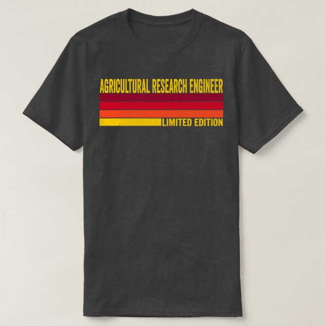 T-shirt Ingénieur en recherche agricole (Design devant)