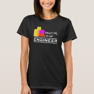 T-shirt Ingénieur Enfants Jouet Gros Bâtiments Bui