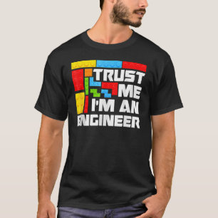 T-shirt Ingénieur Enfants Jouet Gros Bâtiments Bui