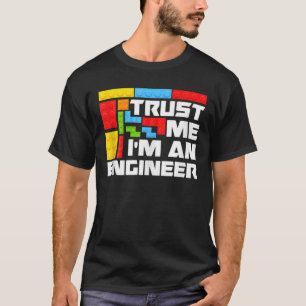 T-shirt Ingénieur Enfants Jouet Gros Bâtiments Bui