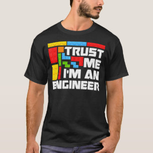 T-shirt Ingénieur Enfants Jouet Gros Bâtiments Bui