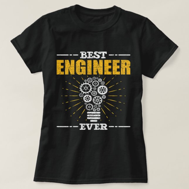 T-shirt Ingénieur génie électrique (Design devant)