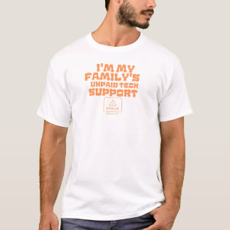 T-shirt ingénieur informatique im my famille soutien techn