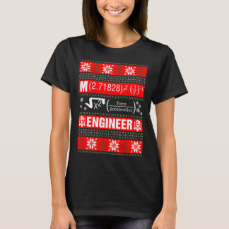 T-shirt Ingénieur laide bonjour de Noël