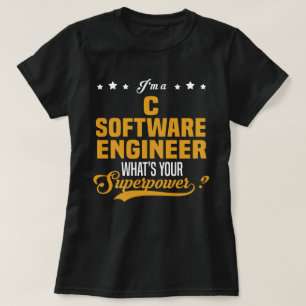 T-shirt Ingénieur logiciel C