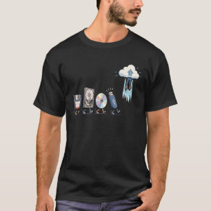 T-shirt Ingénieur logiciel de stockage de données d'évolut