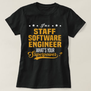 T-shirt Ingénieur logiciel du personnel