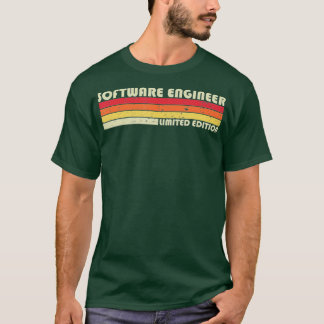 T-shirt INGÉNIEUR LOGICIEL Funny Titre du travail Professi