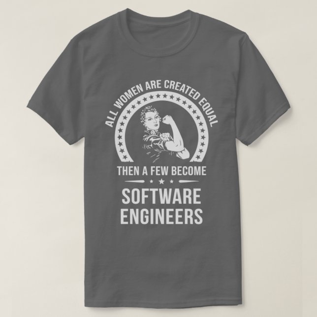 T-shirt Ingénieur Logiciel Pour Femmes Ingénieur Logiciel (Design devant)