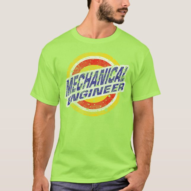T-shirt Ingénieur mécanicien (Devant)