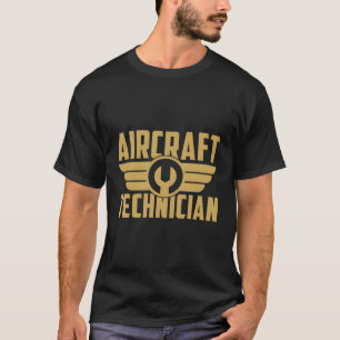 T-shirt Ingénieur mécanicien d'aéronef Technicien d'aérone