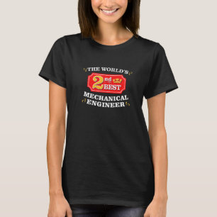 T-shirt Ingénieur Mécanique Appréciation Travail Plaisante