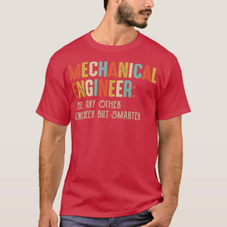 T-shirt Ingénieur mécanique drôle Étudiants en génie Vin