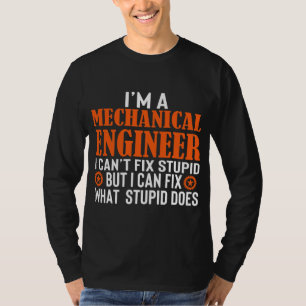 T-shirt Ingénieur mécanique drôle je ne peux pas répar