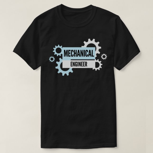 T-shirt Ingénieur mécanique Pinion Assistant Graduation Co (Design devant)