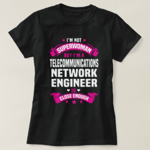 T-shirt Ingénieur réseau de télécommunications
