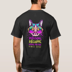 T-shirt Ingénieur travaillant à domicile Constructeur de c