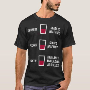 T-shirt Ingénieur Verre semi-complètement amusant Ingénier