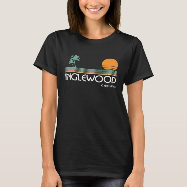 T-shirt Inglewood California Premium (Devant)
