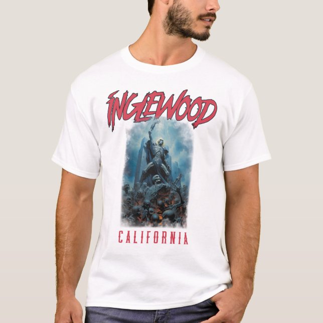 T-shirt Inglewood Californie (Devant)