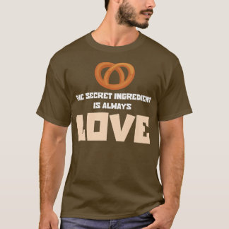 T-shirt Ingrédient Secret Lover Baker De Cuisson Drôle Est
