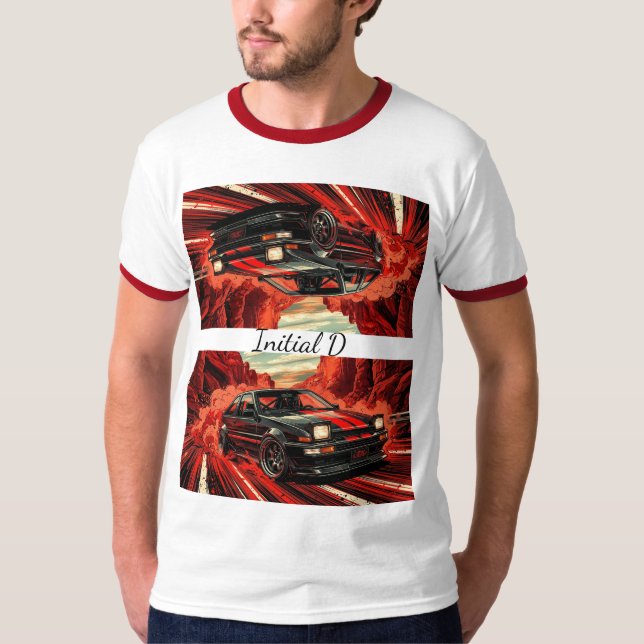T-shirt Initial D (Devant)