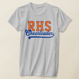 T-shirt Initiales personnalisées de 3 lettres pour pom-pom