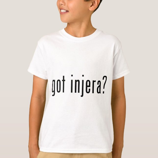 T-shirt injera obtenu ? (Devant)
