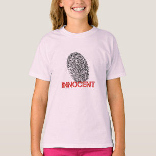 T-shirt Innocent   Graphique Cool d'empreintes digitales