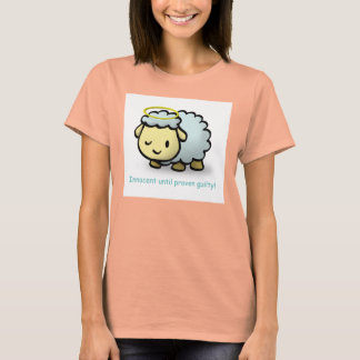 T-shirt Innocent until proven guilty!