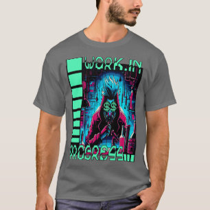 T-shirt Innovateur Lone Un Design CyberPunk Qui Illustre