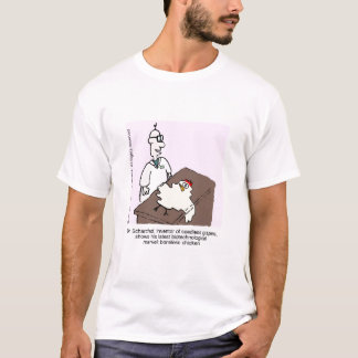 T-shirt Innovations sur l'avant de biotechnologie
