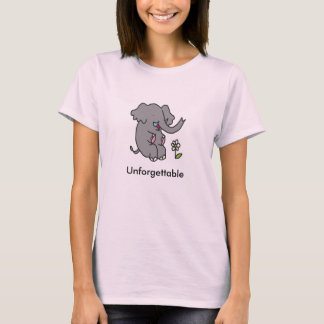 T-shirt inoubliable d'éléphant