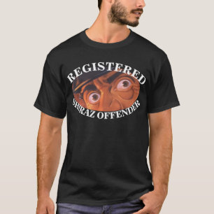 T-SHIRT INSCRIT FW FV HG SHIRAZ DÉLINQUANT NAPA SONOMA