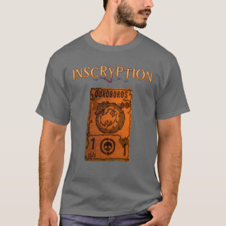 T-shirt Inscryption Psychological Horror Ouroboros d Game 