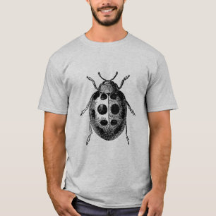 T-shirt Insecte de Ladybug antique
