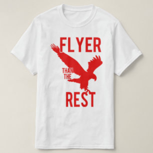 T-shirt Insecte que le rouge/blanc de repos