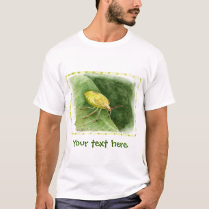 T-shirt Insecte vert clair de puanteur