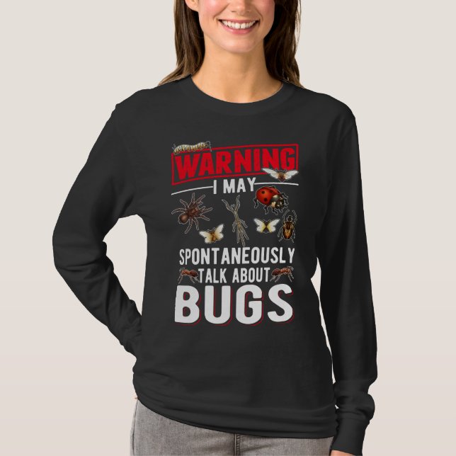T-shirt Insectes de bug Lover Entomologiste Funny Science (Devant)