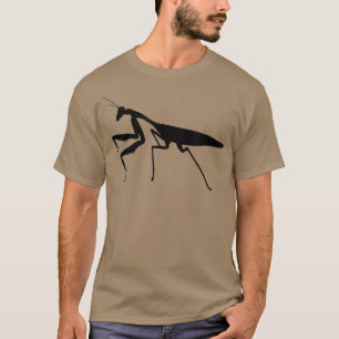 T-shirt Insectes minimalistes cool priant Mantis
