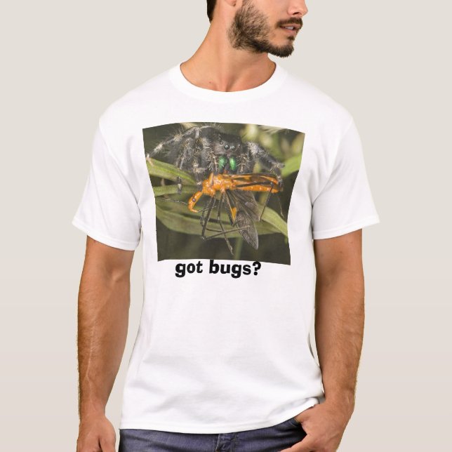 T-shirt insectes obtenus ? 1 (Devant)