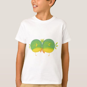 T-shirt Inséparables de caricatures mignons