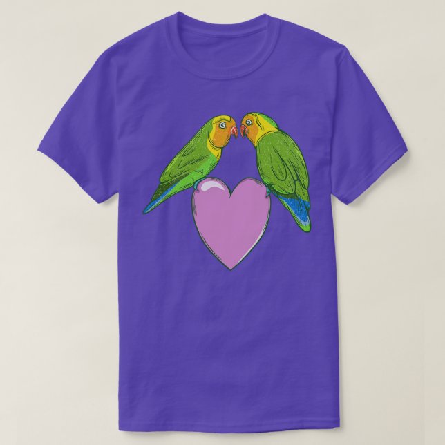 T-shirt Inséparables sur le coeur (Design devant)