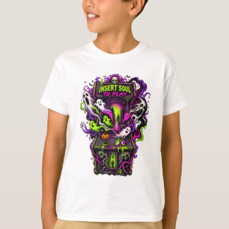 T-shirt Insérez l'âme Arrière-salle hantée d'Halloween