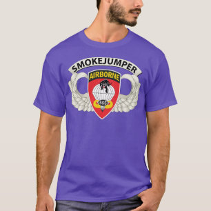 T-shirt Insigne 555e infanterie parachute Bn SSI w SmokeJu