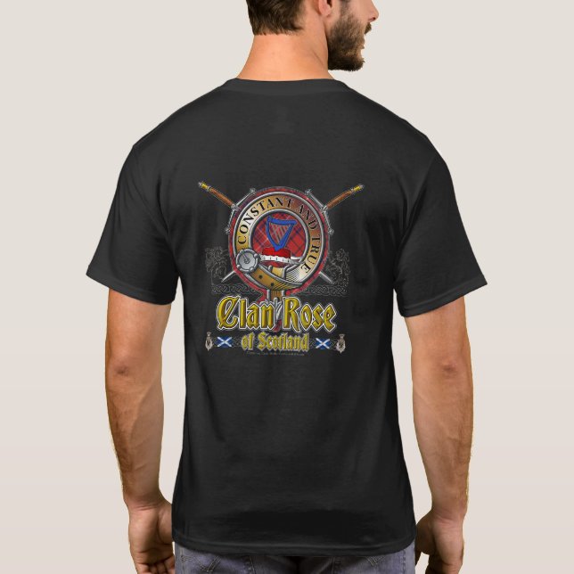 T-shirt Insigne de clan rose (Dos)